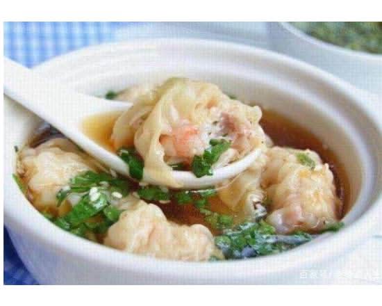 Soupe wonton chinois/ Chinese wonton soup/ 鲜虾云吞